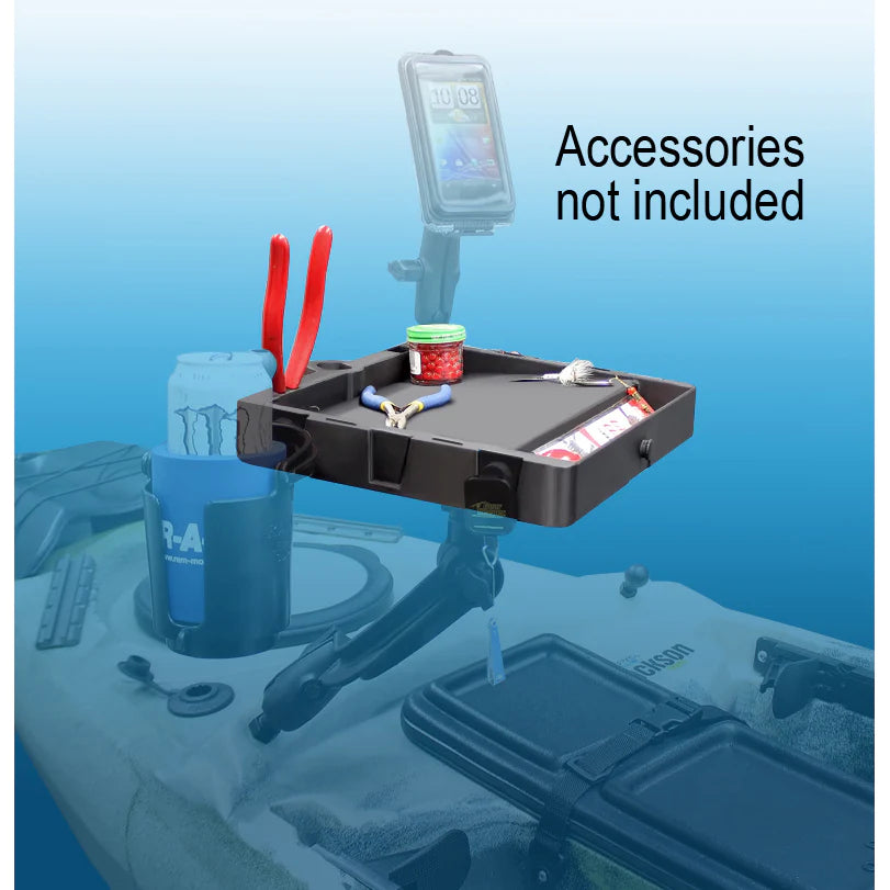 RAM Stack-N-Stow™ Bait Board with 3" Post and Spline (RAP-395-PU)