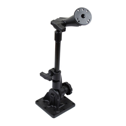 RAM® Pedestal Mount with 9" Pipe and C Size Double Ball Mount (RAM-101U-GRA9)